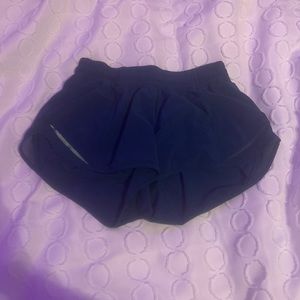 Lululemon Teal Hotty Hot Shorts